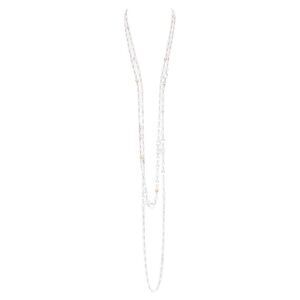 Chanel 2015 Gold Crystal Globe Necklace